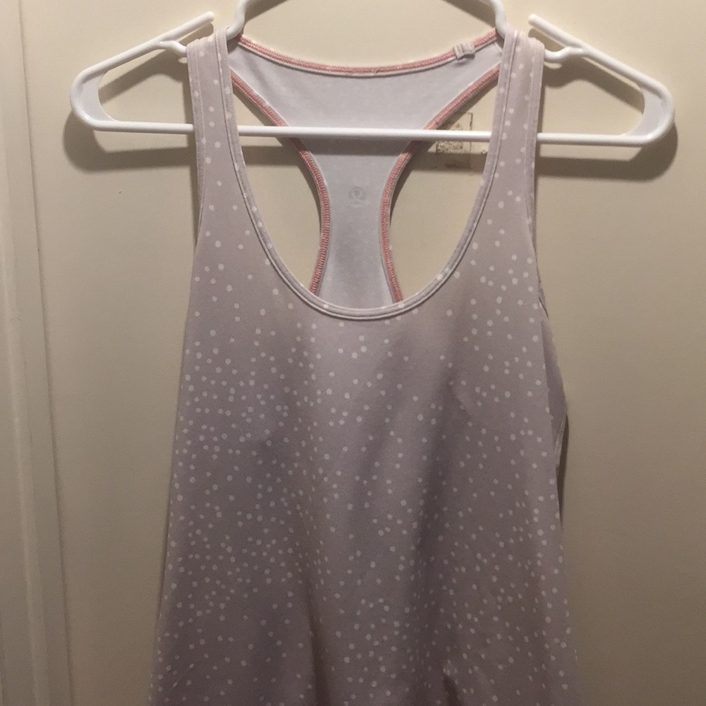 Lululemon polka dot tank